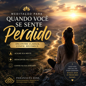 Capa: Meditação para Quando Você se Sente Perdido