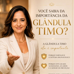 Capa: A Glândula Timo — O Portal Esquecido da Sua Força Vital