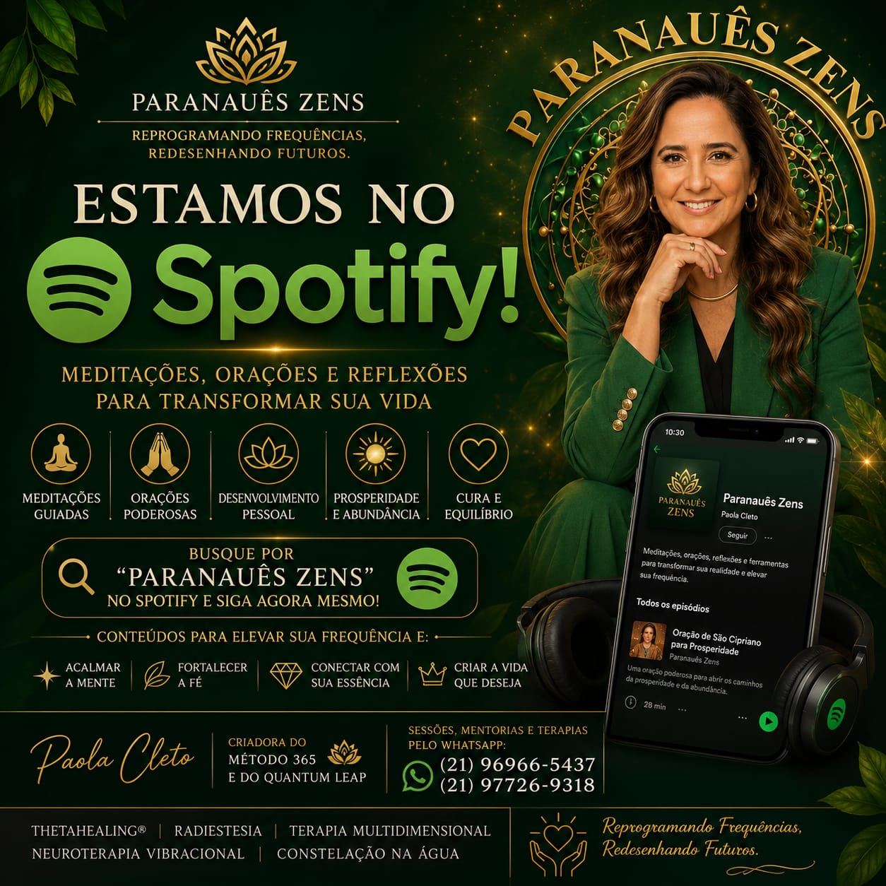 Podcast Paranauês Zens no Spotify
